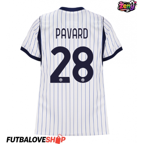Dres Inter Milan Benjamin Pavard #28 Preč pre Ženy 2026-27 Krátky Rukáv